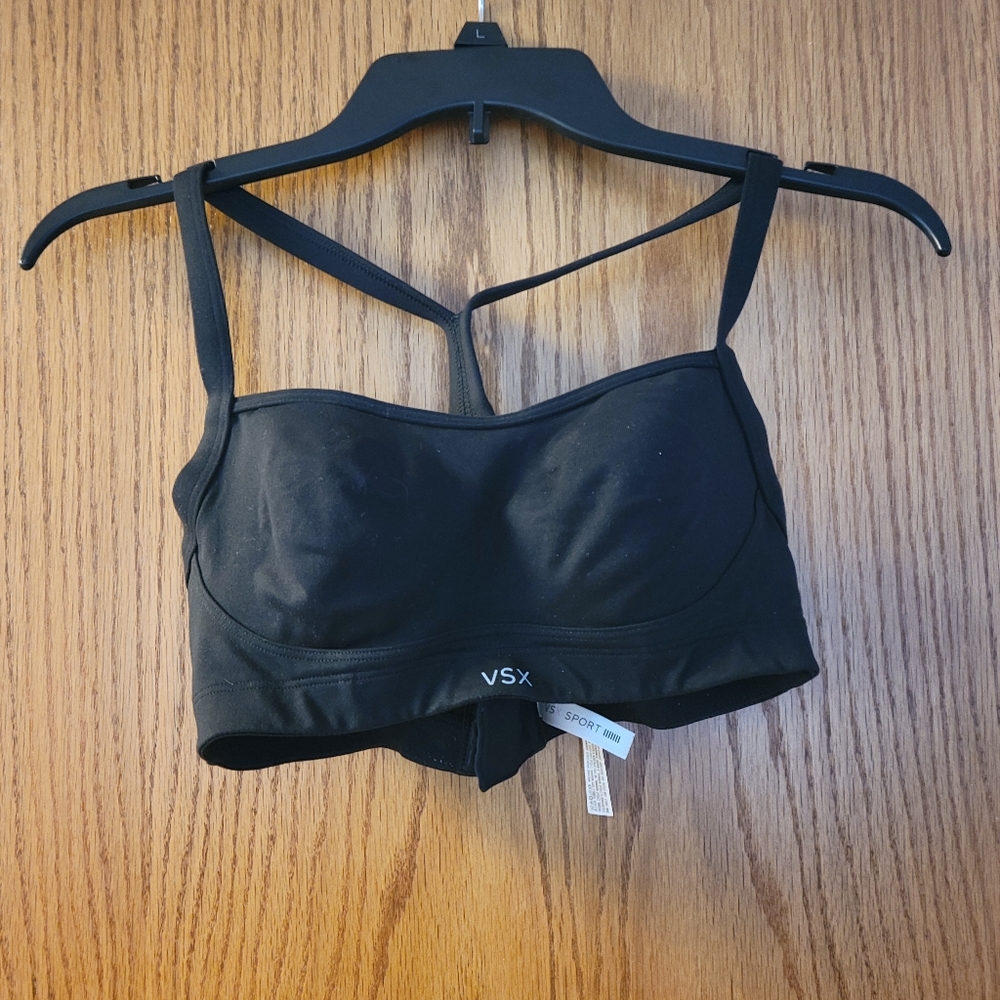Victoria's Secret VSX bra, 32C, Black, good condition